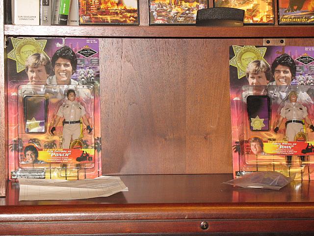Ponch and John Action Figures.
